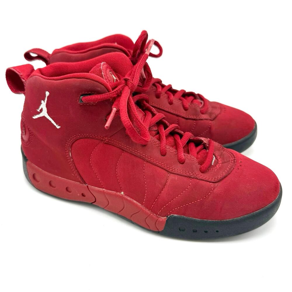 Jordan Jumpman Pro High Top 3Y Red Suede Sneaker Athletic Shoe Boys Kids Youth